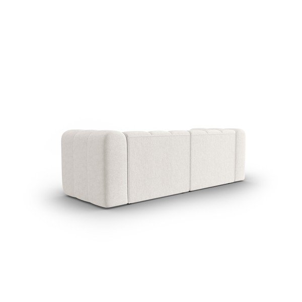 Бял диван 228 cm Lupine - Micadoni Home-image-4