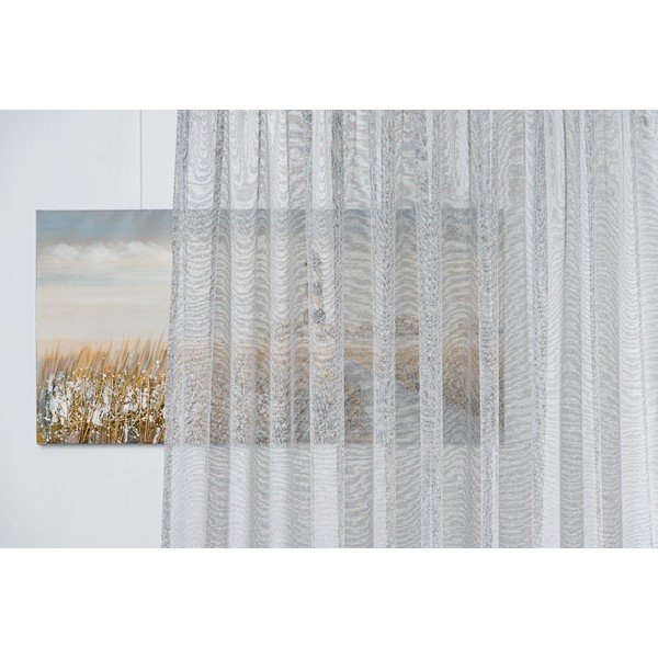 Сива завеса 300x245 cm Carmine - Mendola Fabrics-image-1