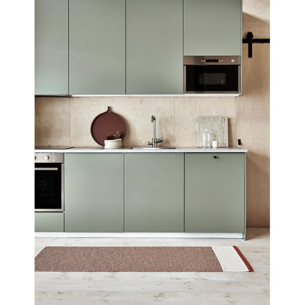 Пътека за открито и закрито в тухлен цвят 85x260 cm Edit Brick – Pappelina-image-1