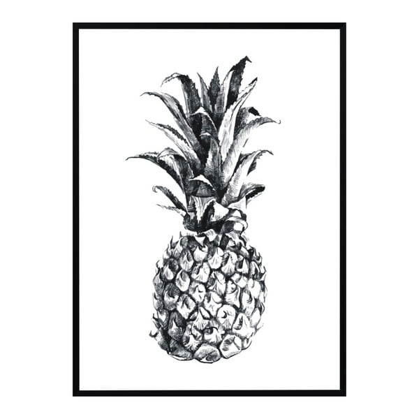 Plakát Nord & Co Pineapple, 50 x 70 cm