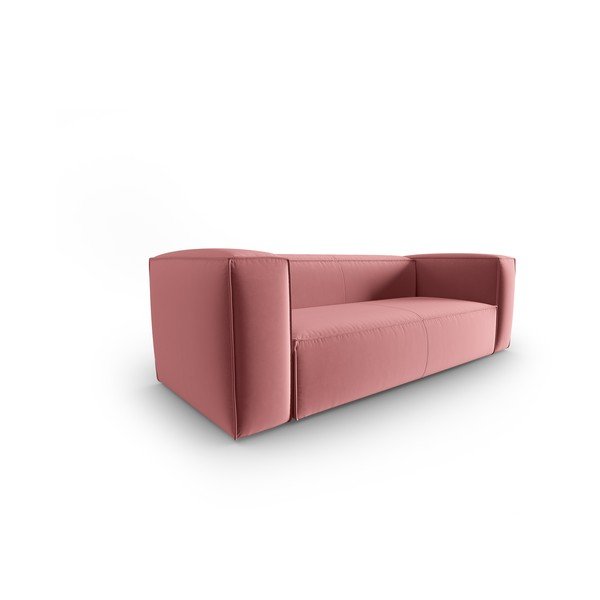 Розов кадифен диван 200 cm Mackay – Cosmopolitan Design-image-2
