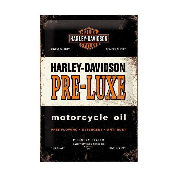 Метална табела Harley Pre-Luxe, 20x30 cm - Postershop
