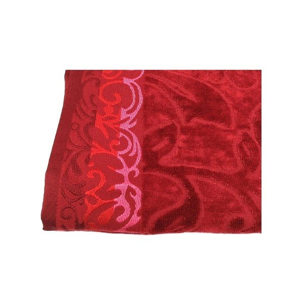 Червена памучна хавлиена кърпа 70x140 cm Skyline – JAHU collections-image-1