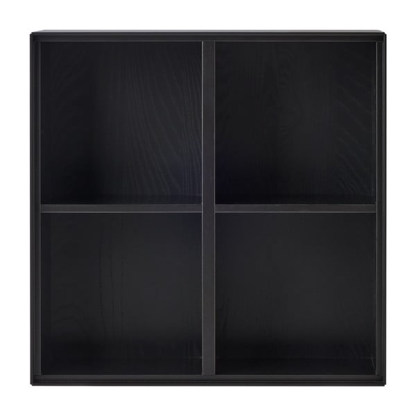 Черен стенен шкаф за книги 68x68 cm Edge by Hammel - Hammel Furniture