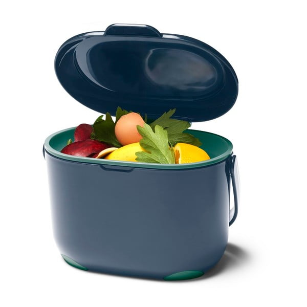 Син контейнер за компостируеми отпадъци 2,5 л - Addis-image-1