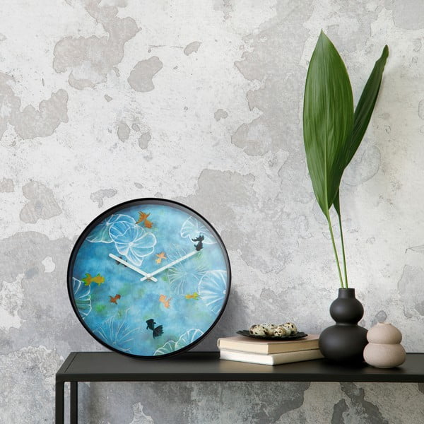 Стенен часовник ø 30 cm Pond – NeXtime-image-1