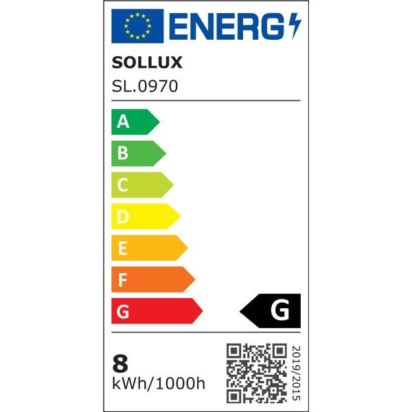Топла бяла LED крушка E14, 7,5 W – Sollux-image-2