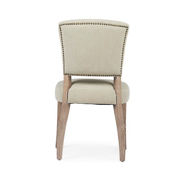 Бежов тапициран трапезен стол Maratriz – Bizzotto-image-4