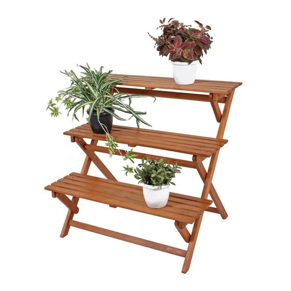 Стойка за саксия от евкалипт ADDU Ordeble - Garden Pleasure-image-2