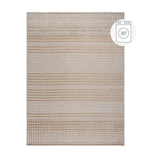 Бежов килим от шенил подходящ за пране 80x160 cm Elton – Flair Rugs