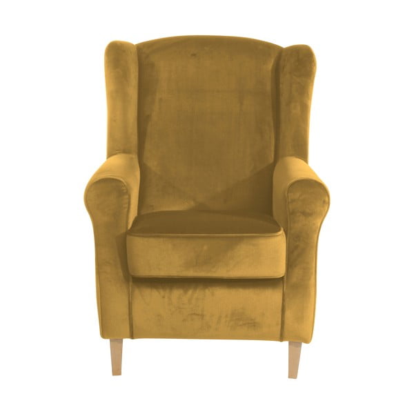 Горчица стол велур царевица Lorris - Max Winzer-image-2