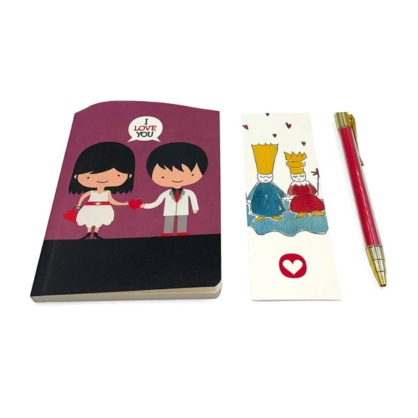 Подарък комплект за писане с пожелания Heart and Prince - Kartos-image-2