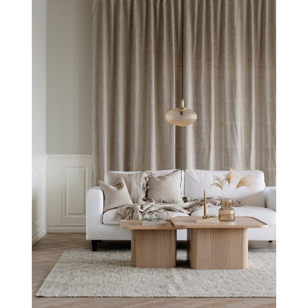 Масичка за кафе от естествен дъб 60 x 60 cm Sullivan - Rowico-image-1