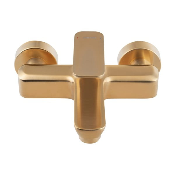 Стенна батерия за вана в златист цвят (2 изхода) Spy – Sapho-image-2