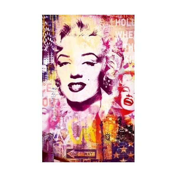 Fotoobraz Marilyn Colors, 81x51 cm