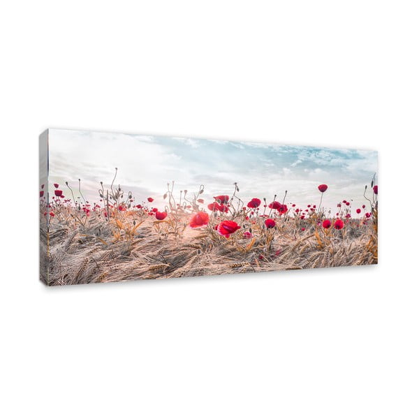 Живопис върху платно , 60 x 150 cm Poppies - Styler-image-2