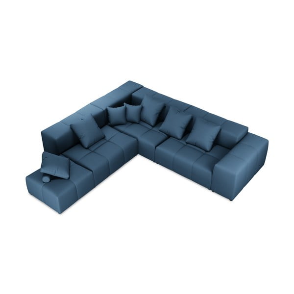 Син ъглов диван (променлива) Rome - Cosmopolitan Design-image-2