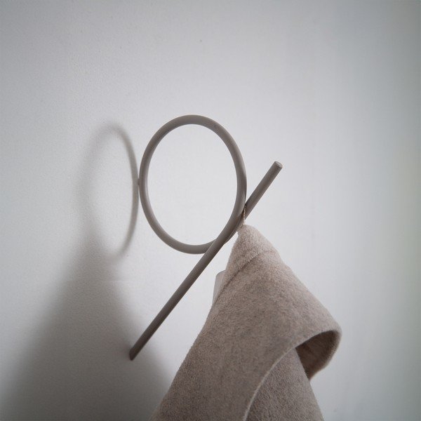 Кафяво-сива стенна метална кука Tuba L – Spinder Design-image-3