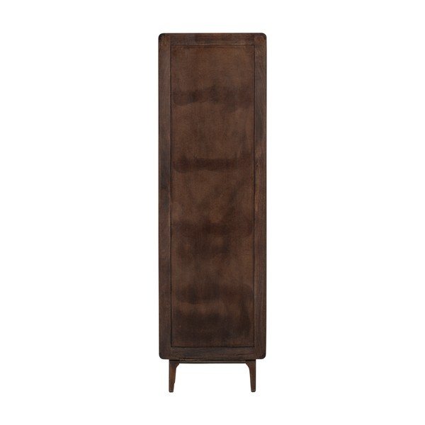 Шкафче от масивно манго в тъмно естествен цвят 60x200x35 cm Liya – WOOOD-image-3