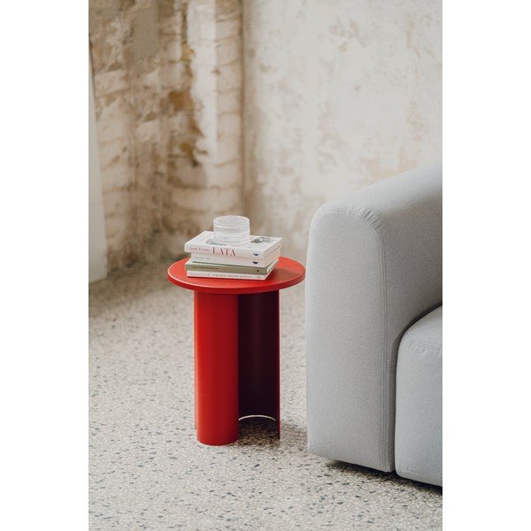 Метална кръгла странична масичка ø 35 cm Sato – noo.ma-image-2