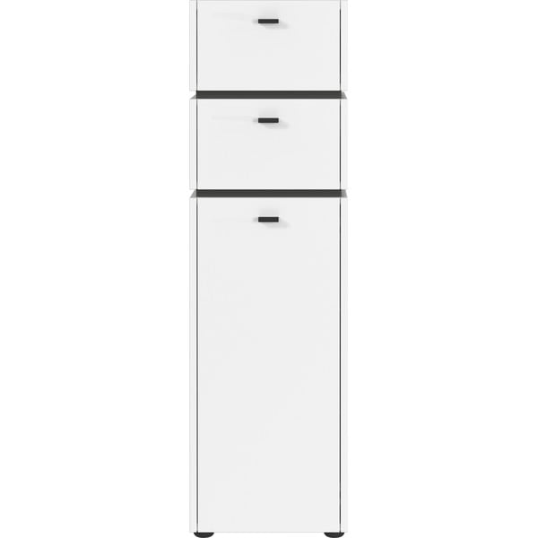 Бял висок шкаф за баня 34x117 cm Modesto - Germania