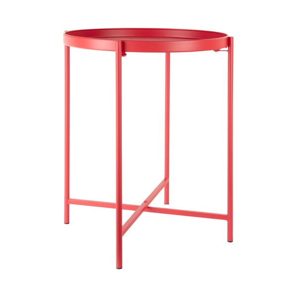 Метална кръгла странична масичка ø 40 cm Meseta  – Leitmotiv