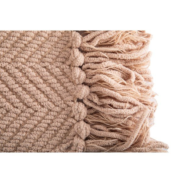 Кафяво одеяло от шенил 130x170 cm Renee – Tiseco Home Studio-image-2