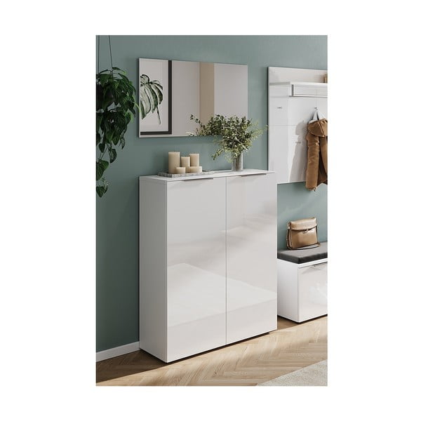 Бяла стойка за обувки Genova – Germania-image-4