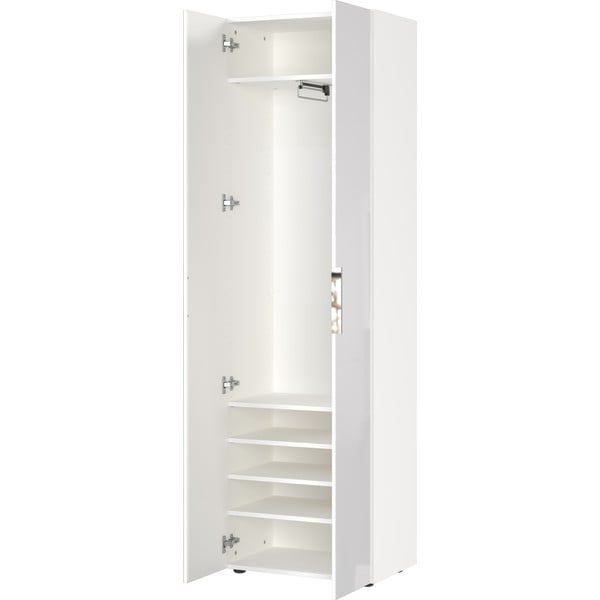 Бял гардероб 59x197 cm Genova – Germania-image-3