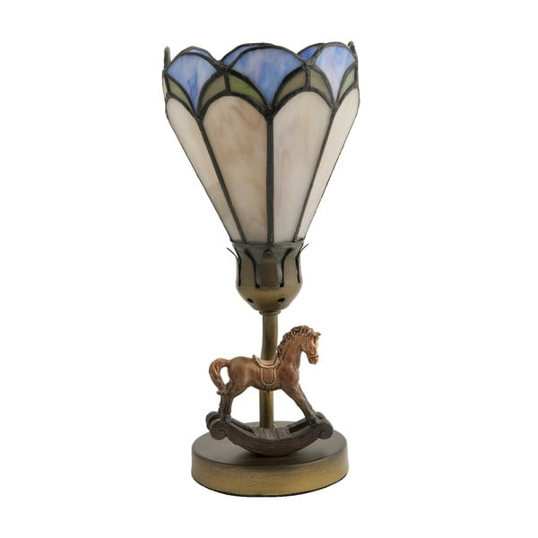 Tiffany stolní lampa Horse