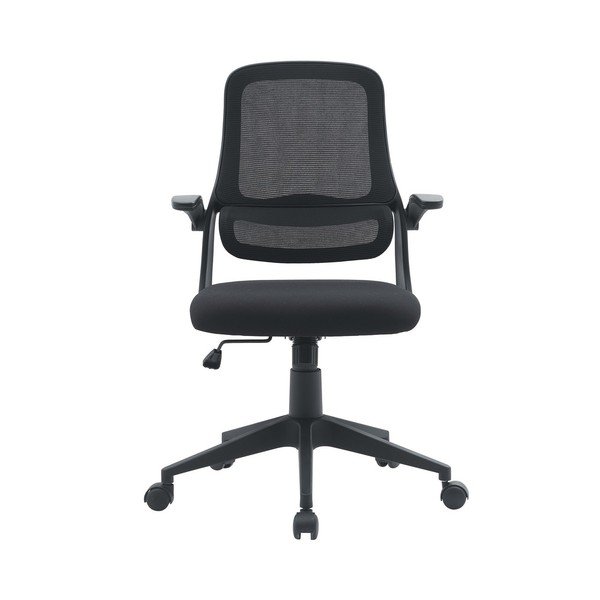 Черен тапициран офис стол Gilmore – Yes Everyday-image-2