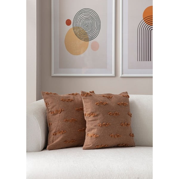 Калъфки за възглавници в комплект от 2 бр. 43x43 cm Tuffet – Mioli Decor-image-3