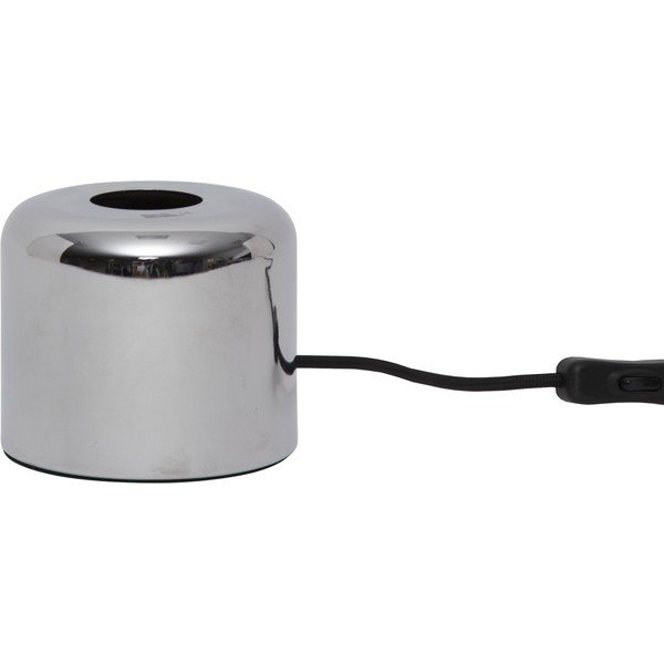 Основа на лампа в сребрист цвят 10 cm Glans – Star Trading