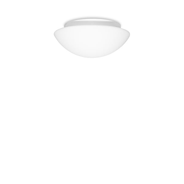 Бяла лампа за таван ø 25 cm със стъклен абажур Mato - Sotto Luce