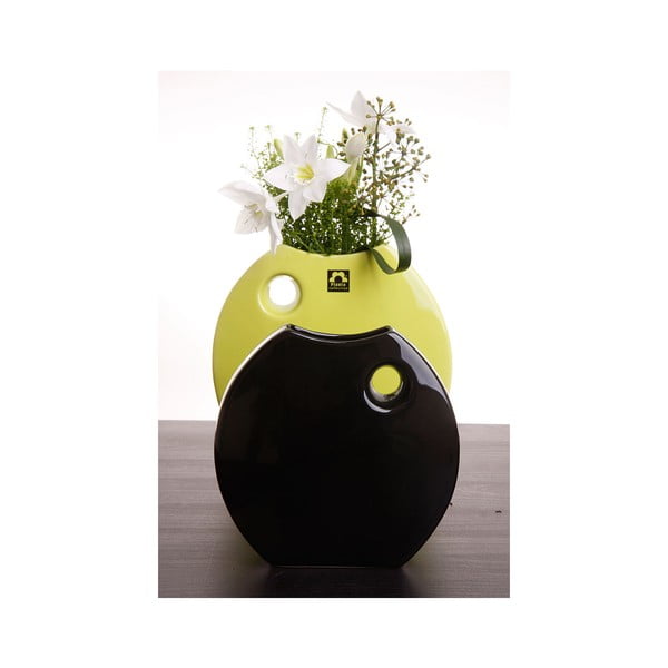 Váza Arros 23 cm, černá-image-1