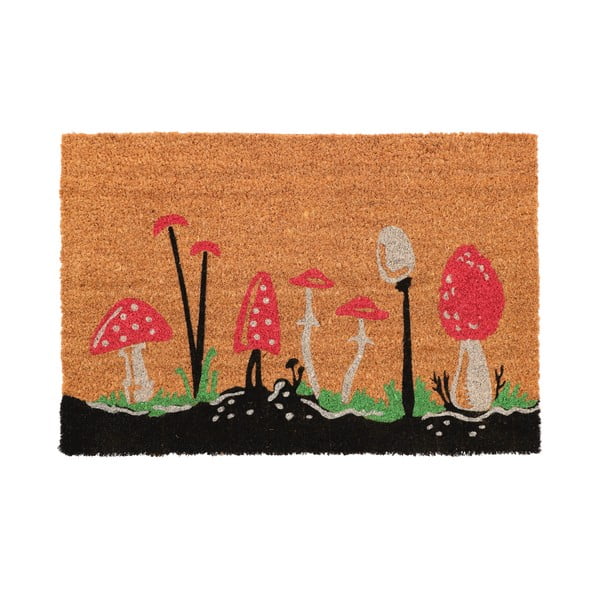 Изтривалка от кокосови влакна 40x60 cm Mushrooms – Esschert Design