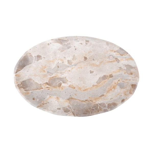 Мраморен декоративен поднос 21x31 cm Waved – PT LIVING-image-1