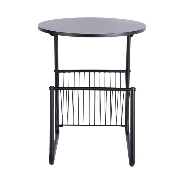 Метална кръгла странична масичка ø 40 cm Riqueza Revista – Leitmotiv-image-4