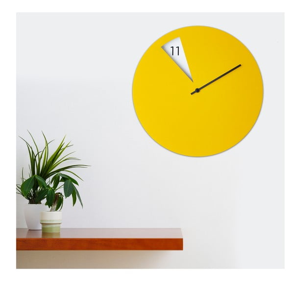 Hodiny Freakishclock Yellow-image-1