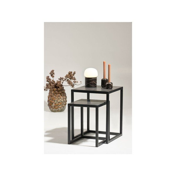 Черна настолна лампа - Villa Collection-image-3