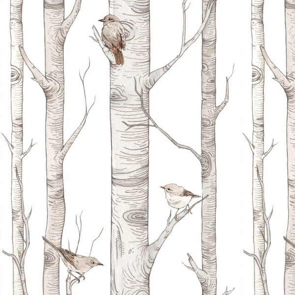 Хартиен детски тапет 50 cm x 280 cm Scandinavian Forest – Dekornik