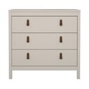 Сиво-бежов скрин 82x80x38 cm Madrid – Tvilum