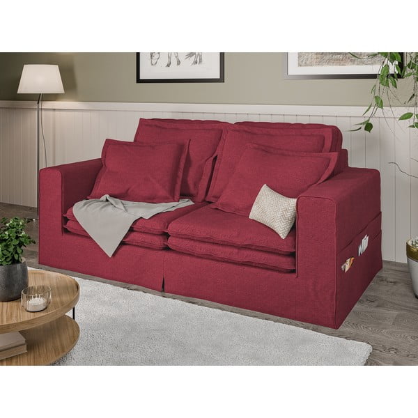 Червен  диван 196 cm Nora – Ropez-image-3