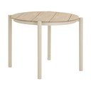 Метална кръгла градинска маса за хранене ø 90 cm Abela – House Nordic