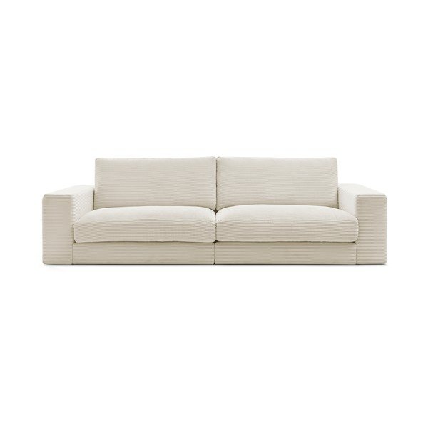 Бежов диван от рипсено кадифе 274 cm Leonard – Bobochic Paris