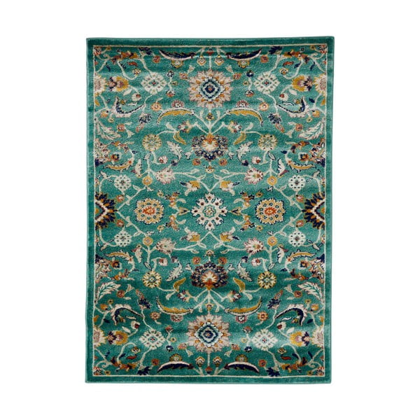 Тюркоазено син килим , 140 x 200 cm Moss - Webtappeti