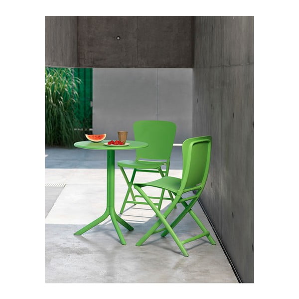 Červený nastavitelný zahradní stolek Nardi Garden Spritz-image-3