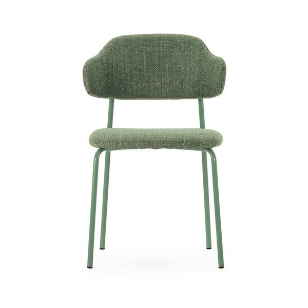 Зелени трапезни столове в комплект от 4 бр. Adriel – Marckeric-image-2