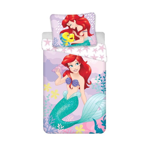 Единично  памучно детско спално бельо 140x200 cm Ariela "Pink" – Jerry Fabrics