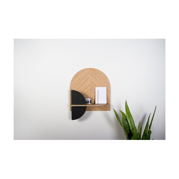 Светлокафяв модулен рафт от три части Alba L - Woodendot-image-1